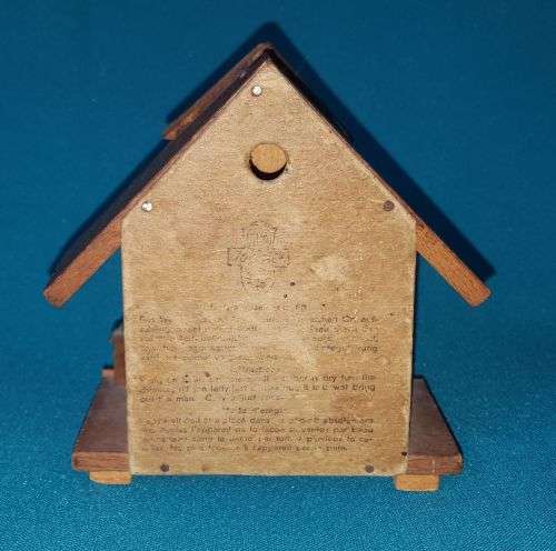 OLD WOODEN WEATHER HOUSE (HYGROMETER) >> GERMANY