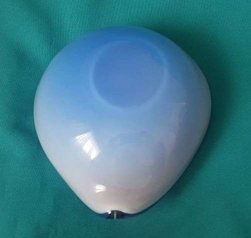 BEAUTIFUL HEART HEAVY MURANO GLASS BOWL