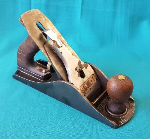 VINTAGE STANLEY BAILEY NO.4 1/2  PLANE (ENGLAND)