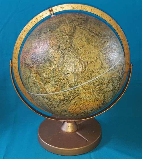 VINTAGE WORLD OCEAN SERIES GREAT WORLD GLOBE