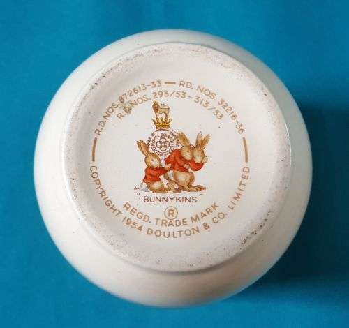 ROYAL DOULTON BUNNYKINS MUG (BARBARA VERNON)