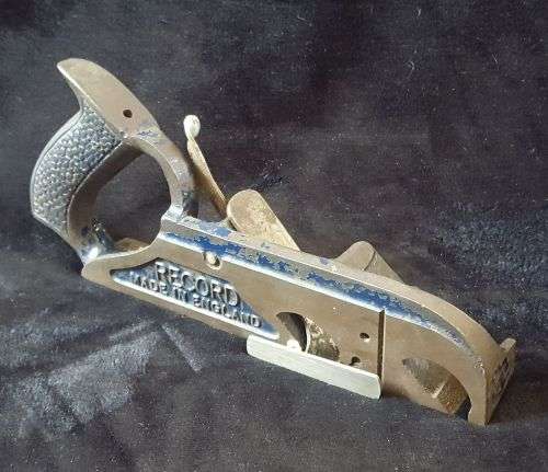 OLD RECORD NO. 078 WOODWORKING PLANE