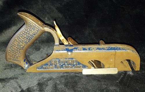 OLD RECORD NO. 078 WOODWORKING PLANE