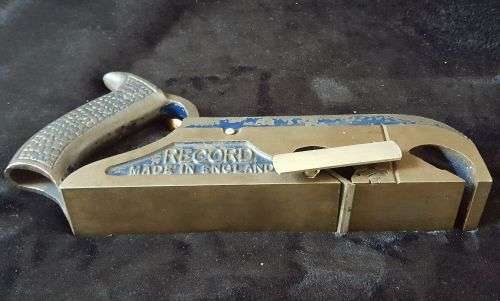 OLD RECORD NO. 078 WOODWORKING PLANE