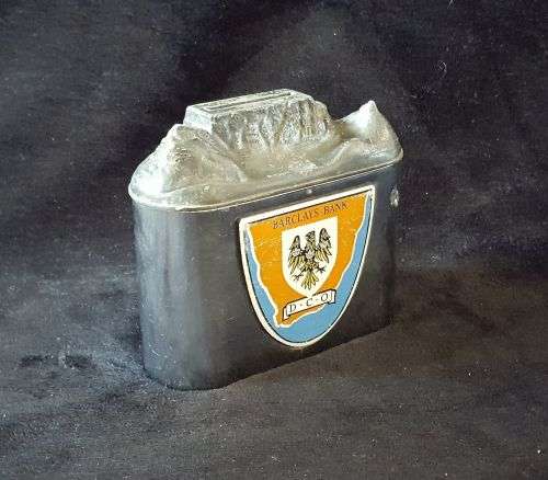 OLD BARCLAYS BANK (TABLE MOUNTAIN) SAVINGS BOX/ MONEY BANK
