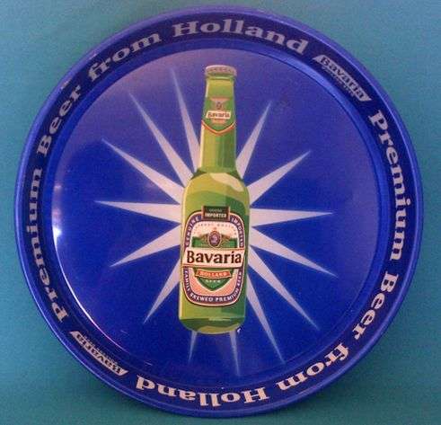 BAVARIA HOLLAND BEER TIN TRAY