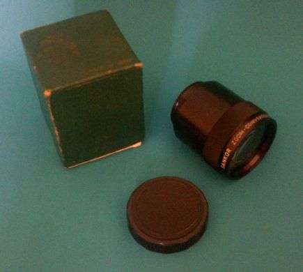 OLD SANKOR ZOOM-CONVERTER LENS IN BOX
