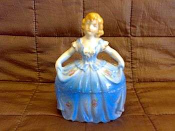 MOST BEAUTIFUL "VINTAGE LADY" JEWELLERY BOX