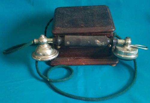 ANTIQUE WOODEN TELEPHONE