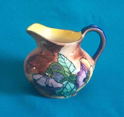 HAND-PAINTED H&K TUNSTALL "FANTASY" MILK JUG