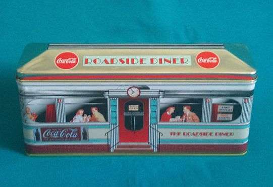 COCA-COLA 'ROASIDE DINER' TIN