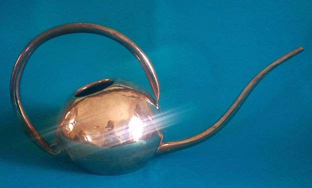 HEAVY COPPER WATERING CAN