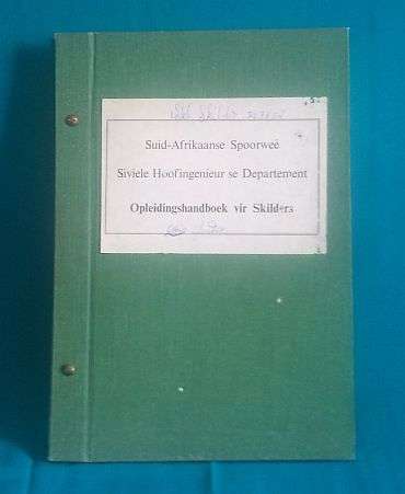 OLD SOUTH AFRICAN RAILWAYS (S.A.R/ S.A.S) TRAINING MANUAL