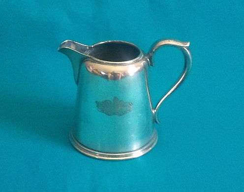 OLD SILVER PLATED ELKINGTON MILK JUG