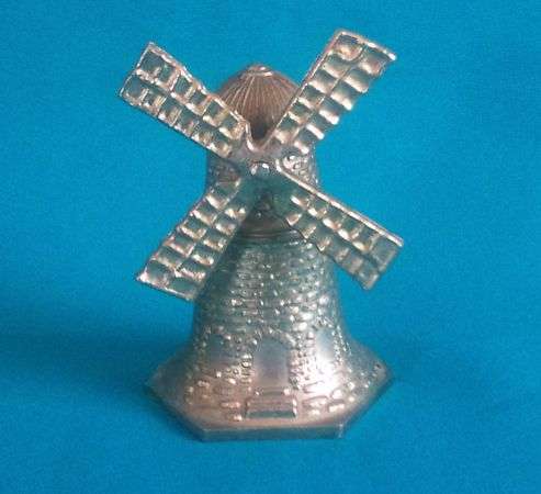 LOVELY BRASS WINDMILL BELL, MADE IN ENGLAND