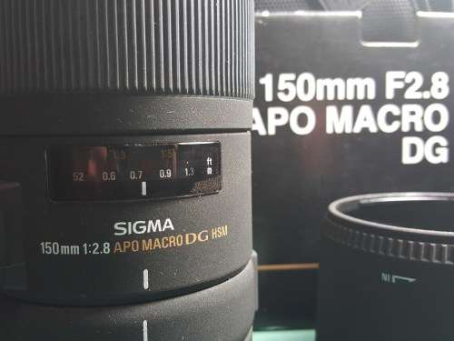 Sigma 150mm F2.8 canon lens