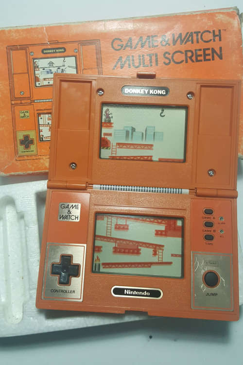 Nintendo donkey kong multiscreen game