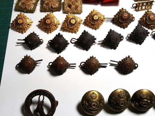 Royal Marines badges buttons