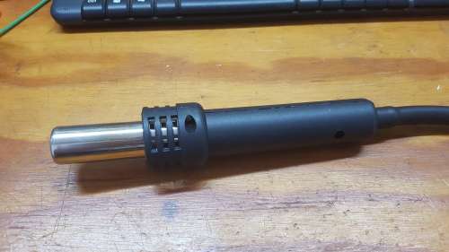 Hot air reworking station element