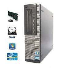 Home or Office Dell OPTIPLEX 990 i5 2nd gen sff desktop with 250GB HDD and 4GB Ram, Windows 7 32 bit