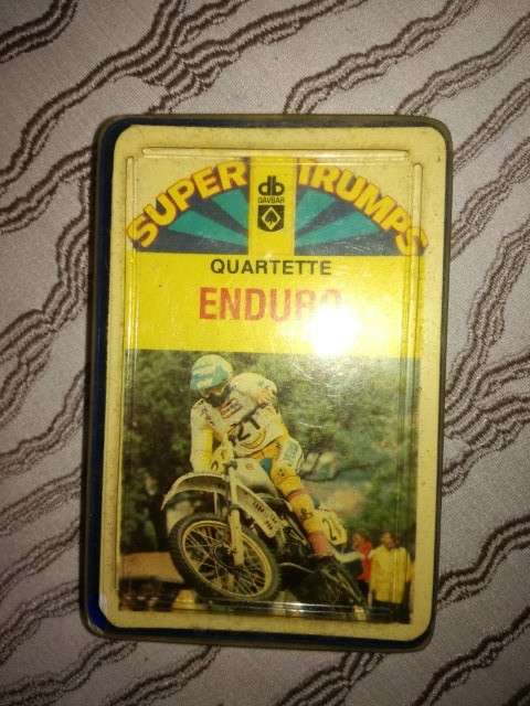 Card Games Collectors` Super Trumps Quartete Enduro