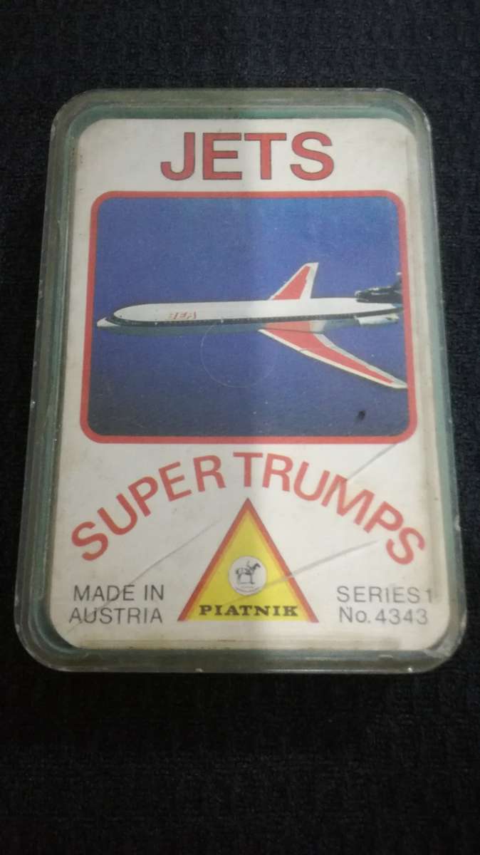 Card Games Collectors` Super Trumps Jets Game