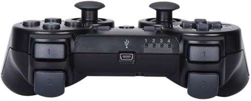 Wireless Blutooth Dualshock Game Controller for PS3 with Charging Cable