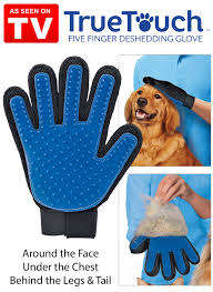 TRUE TOUCH FIVE FINGER DESHEDDING GLOVE