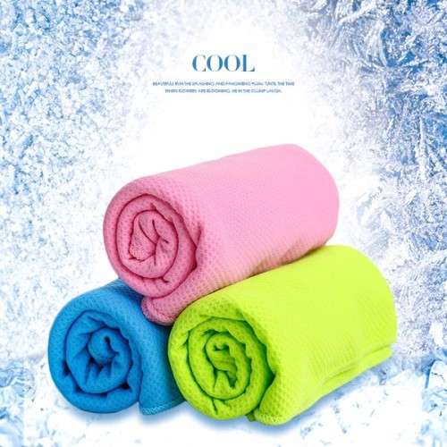 SUMMER ICED TOWELS OUTDOOR SPORT MAGIC MICROFIBER COOLING TOWEL