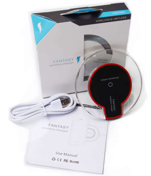 Fantasy Qi Wireless Charging Mini Pad for Apple iphone 6/ 6+ and Android