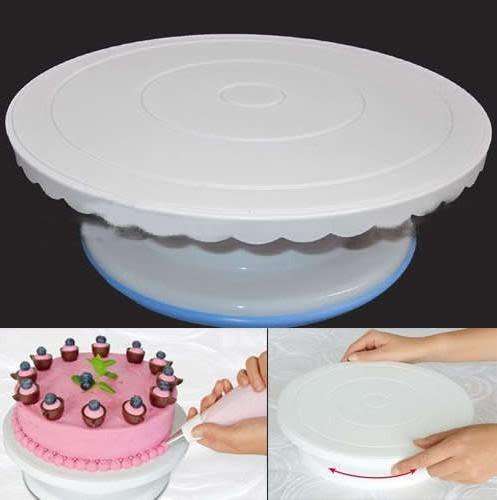 REVOLVING CAKE STAND