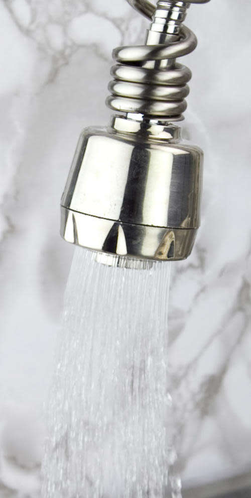 NICKEL BRUSHED KITCHEN PULL OUT SPRAY BASIN SINK TAPS MIXER