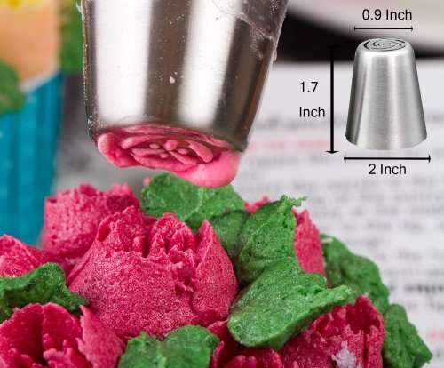 12pcs FLOWER RUSSIAN ICING PIPING NOZZELS