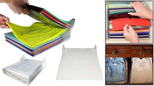 T-SHIRT ORGANIZING SYSTEM 10 PACK