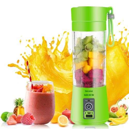 Portable USB Electric Fruit Citrus Juicer Bottle Handheld Milkshake Smoothie Maker Rechargeable