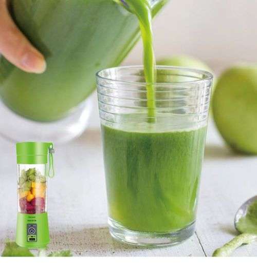 Portable USB Electric Fruit Citrus Juicer Bottle Handheld Milkshake Smoothie Maker Rechargeable