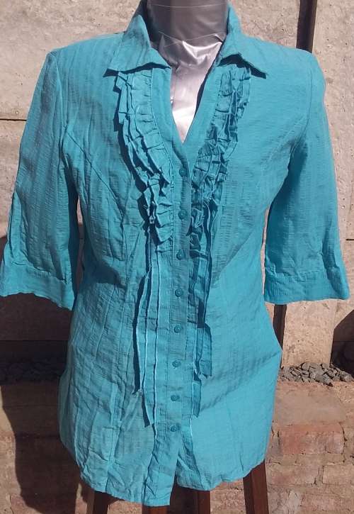 Ladies Light Blue Shirt