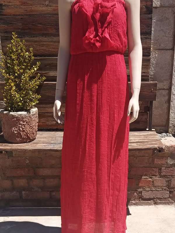 Red Summer Dress Large