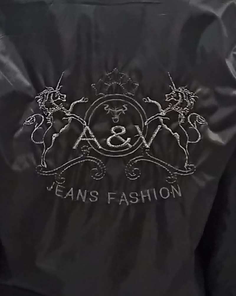 Black faux leather biker jacket size 32/34