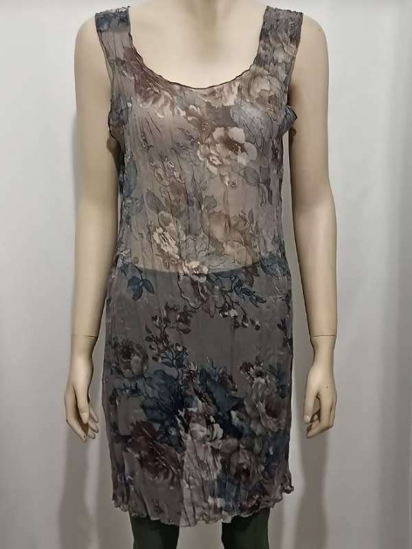 Sheer Sleeveless Top size 12