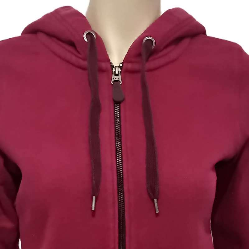 Burgundy Hoody with wool lining size Medium