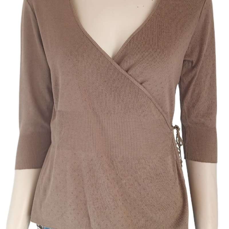 Wrap top size small.