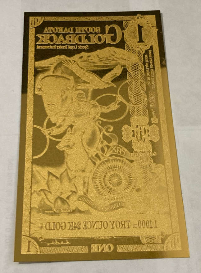 South Dakota Goldback