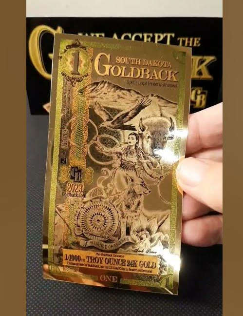 South Dakota Goldback