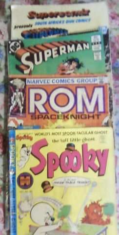 ASSORTED COMICS X 4