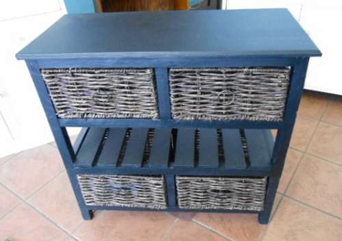 PEDESTAL UNIT WITH 4 DRAWERS