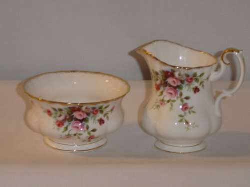 ROYAL ALBERT " COTTAGE GARDEN" MILK JUG & SUGAR BOWL