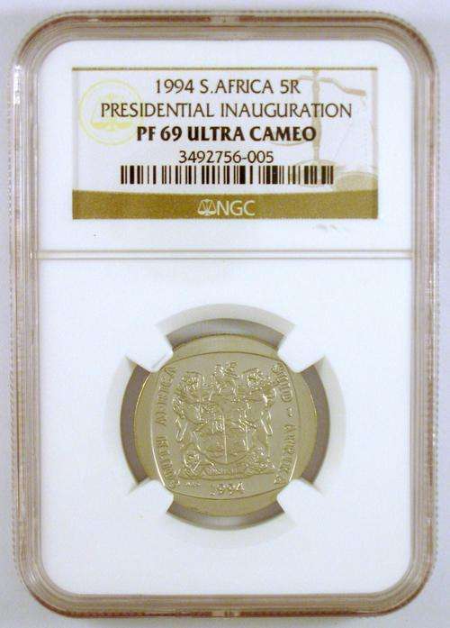 *****NGC - PF69*** ULTRA CAMEO***1994 Inauguration R5*****