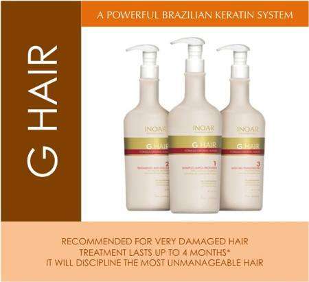 Hair Styling Products Brazilian keratin GHair treatment by Inoar 1 treatment per kit was sold for 280.00 on 25 Oct at 19 24 by keedols in Pretoria Tshwane ID 77066508
