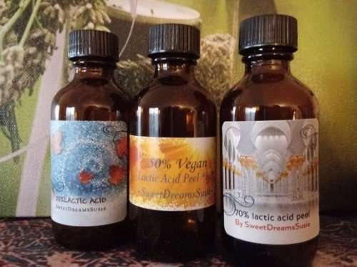 Chemical Face peel - Lactic acid 25% strength